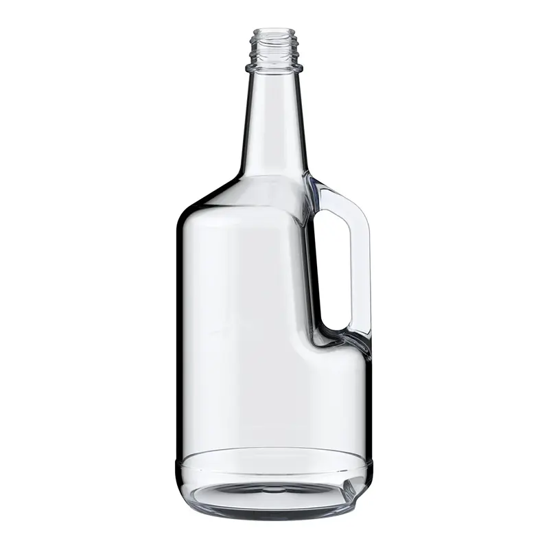 1.75L Şüşə Likör Sürahi Tutacaqlı