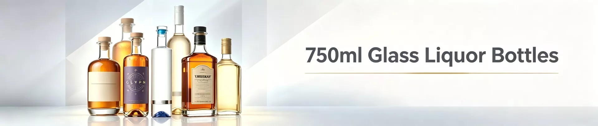 750 ml şüşə içki şüşələri