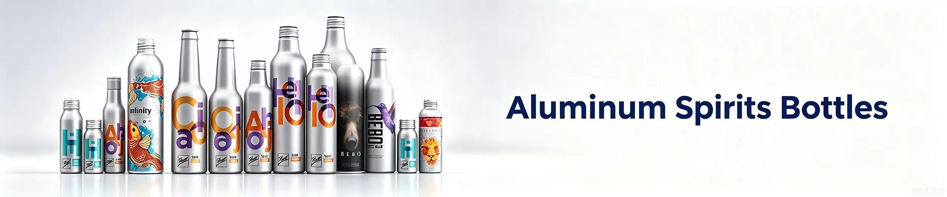 Alüminium Spirt Butulkaları