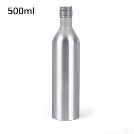 ROPP vintli qapaqlı 500ml nazik hündür alüminium içki şüşəsi